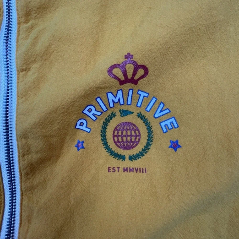 Primitive Skateboarding Jacket Mens XXLarge Acapulco Orange Lightweight‎ Skater